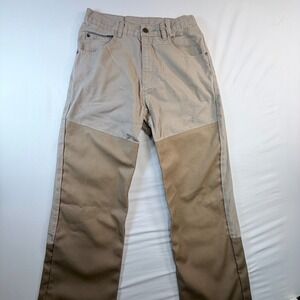 Canvas Work Pants 30x30 Double Knee Utility Carpenter Khaki Heavy Duty Scheels